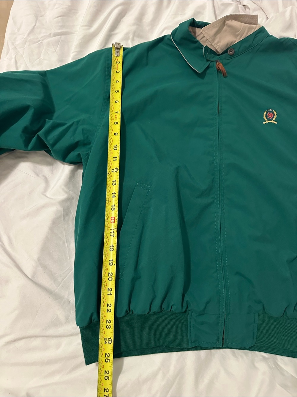 Tommy Hilfiger Green Windbreaker Jacket - Picture 13 of 16